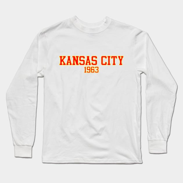 Kansas City 1963 (variant) Long Sleeve T-Shirt by GloopTrekker